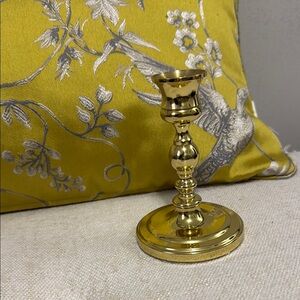 Baldwin Gold Candle Holder